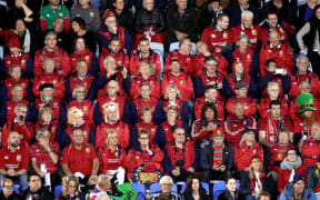 Lions supporters were out in force for the match.