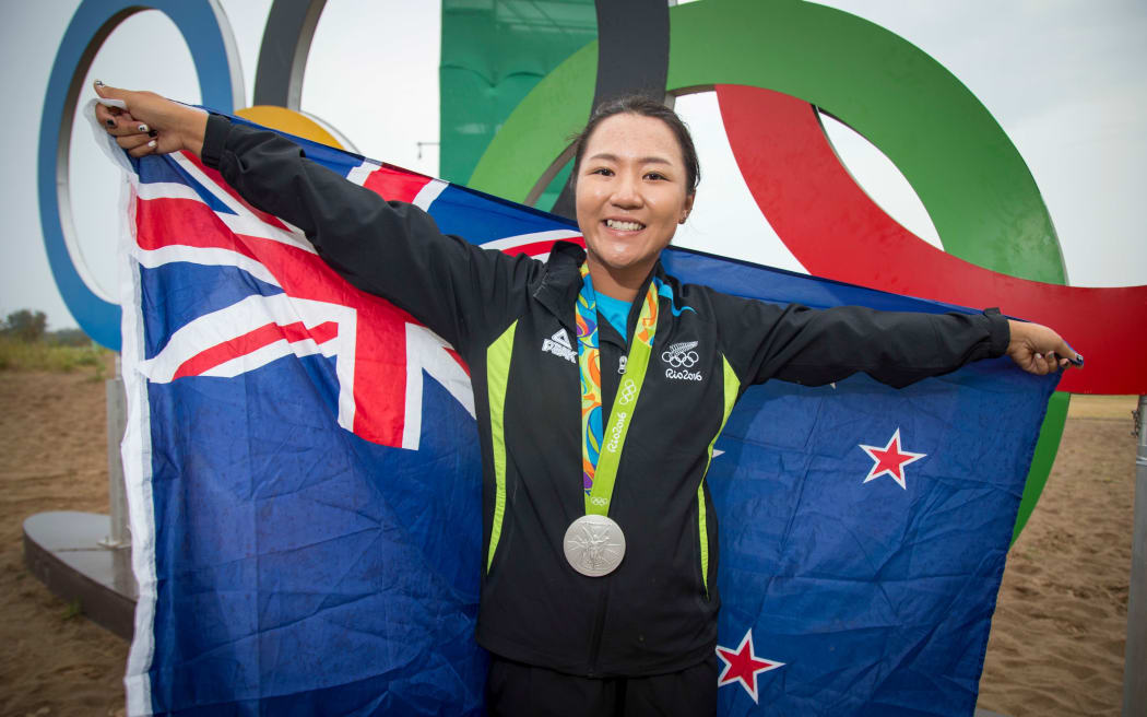 Lydia Coe se ha convertido en la medallista olímpica más joven de Nueva Zelanda.