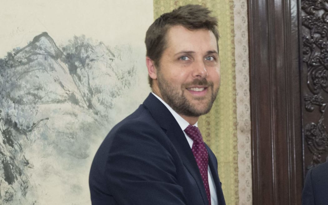 Brian Deese, senior advisor to U.S. President Barack Obama, in Beijing, capital of China, Aug. 24, 2016.