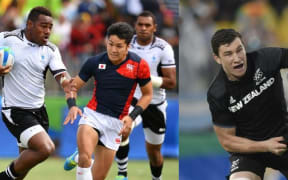 Olympic gold medallists Leone Nakarawa, Josua Tuisova and Vatemo Ravouvou have been named in the Flying Fijians team.