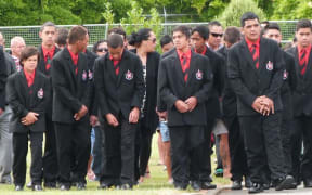 Students at Te Aute Māori boys' college