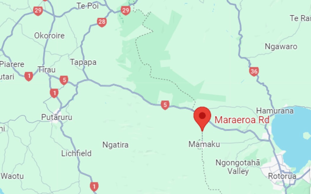 A section of State Highway five near Tapapa in the Bay of Plenty was closed after a crash on 19 May 2024.