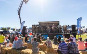 Entertainment, at the Wanaka A&P Show, March 2021
