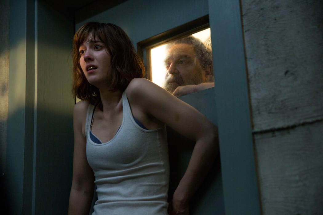 Mary Elizabeth Winstead and John Goodman in 10 Cloverfield Lane