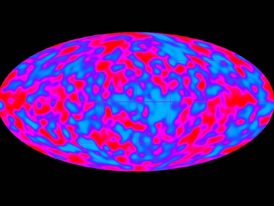 Fossil remnants of the Big Bang, known as cosmic background radiation, were first mapped in the 1990s.