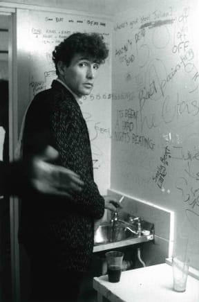 Graham Brazier backstage at Mainstreet Cabaret on Auckland's Queen Street