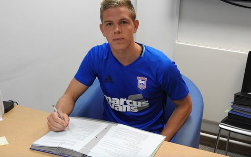 All Whites forward Monty Patterson