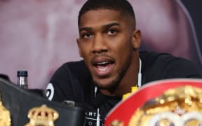 British heavyweight boxing champion Anthony Joshua