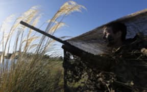 duck shooting