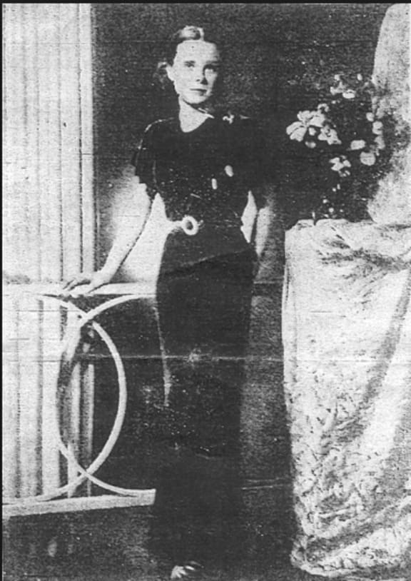 Pamela Werner in one of the last known photos of her.