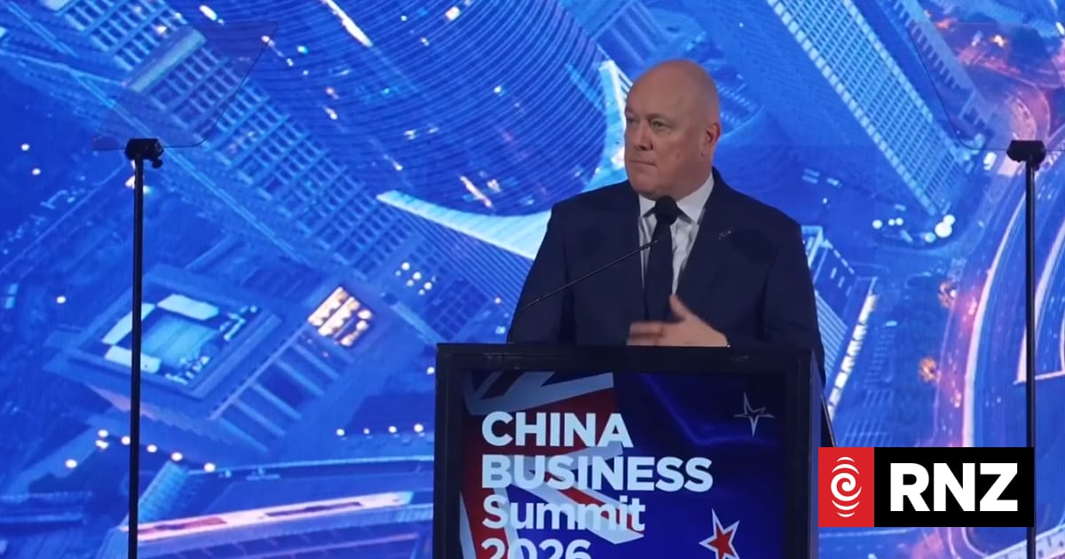 'Ongoing disruption' a reason to deepen China trade ties - Luxon