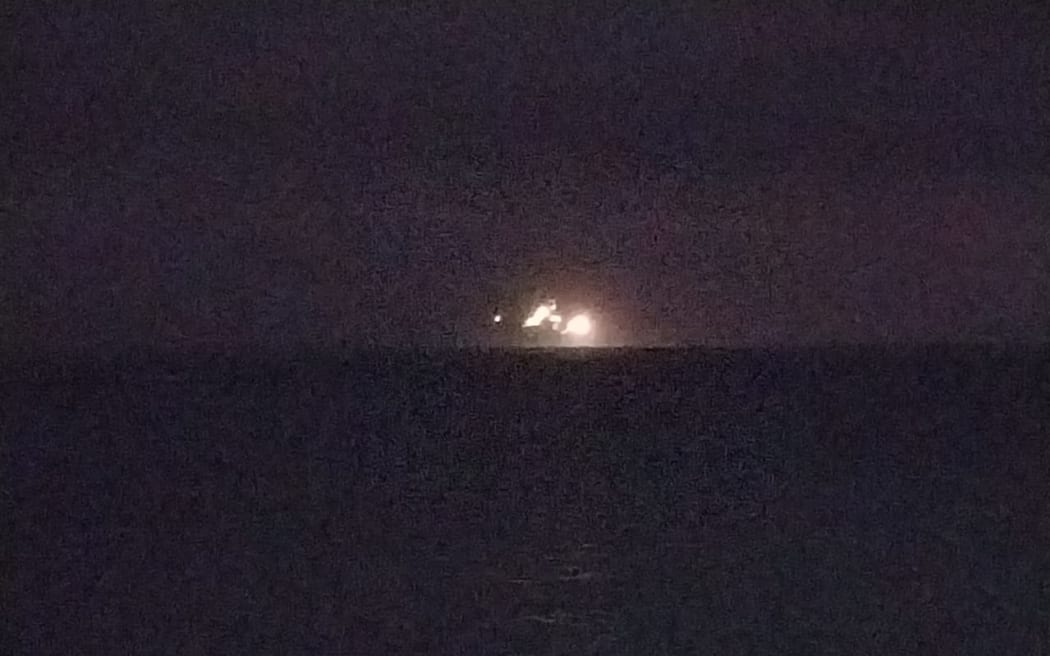 HMNZS Manawanui grounded on a reef at the southern end of Upolu in Samoa on 5 October 2024, the ship then caught fire, capsized and sank.