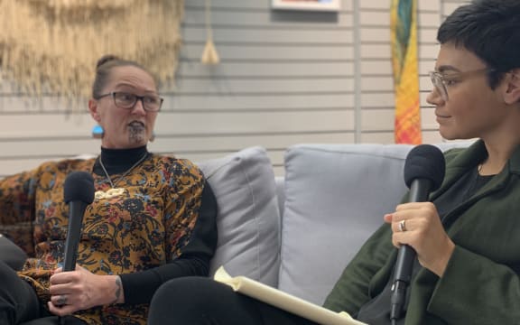 Dr Diana Kopua with Emma Espiner