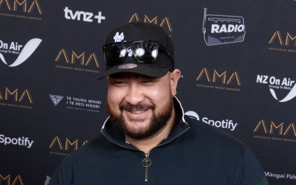 Hori Shaw, winner of the 'People's Choice' award at the Aotearoa Music Awards 2024.