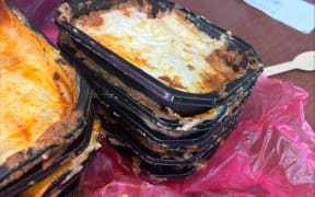 Hot school lunches at Te Puke Intermediate School.