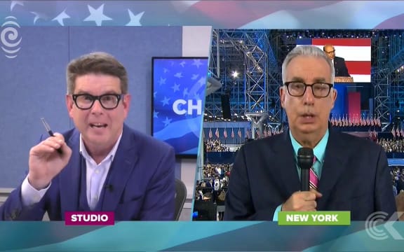 CNN correspondent Richard Roth live from the Clinton HQ