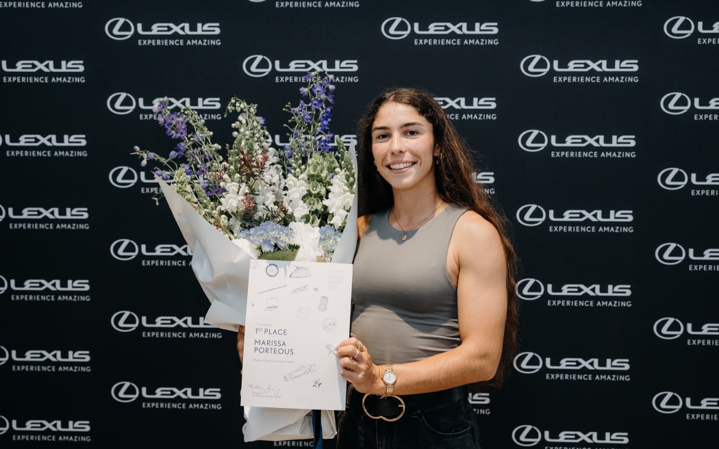 Lexus Design Award winner Marissa Porteous.