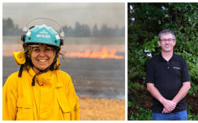 Shana Gross (left) and Dean Meason (right)
