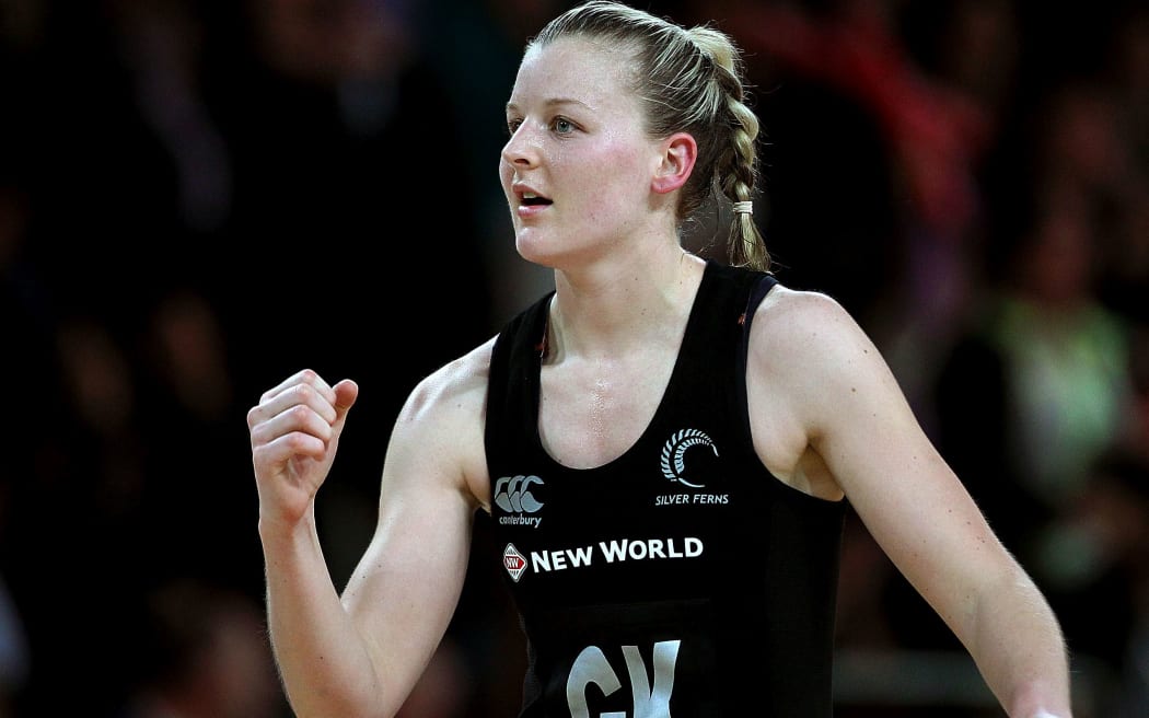Silver Ferns captain Katrina Grant.