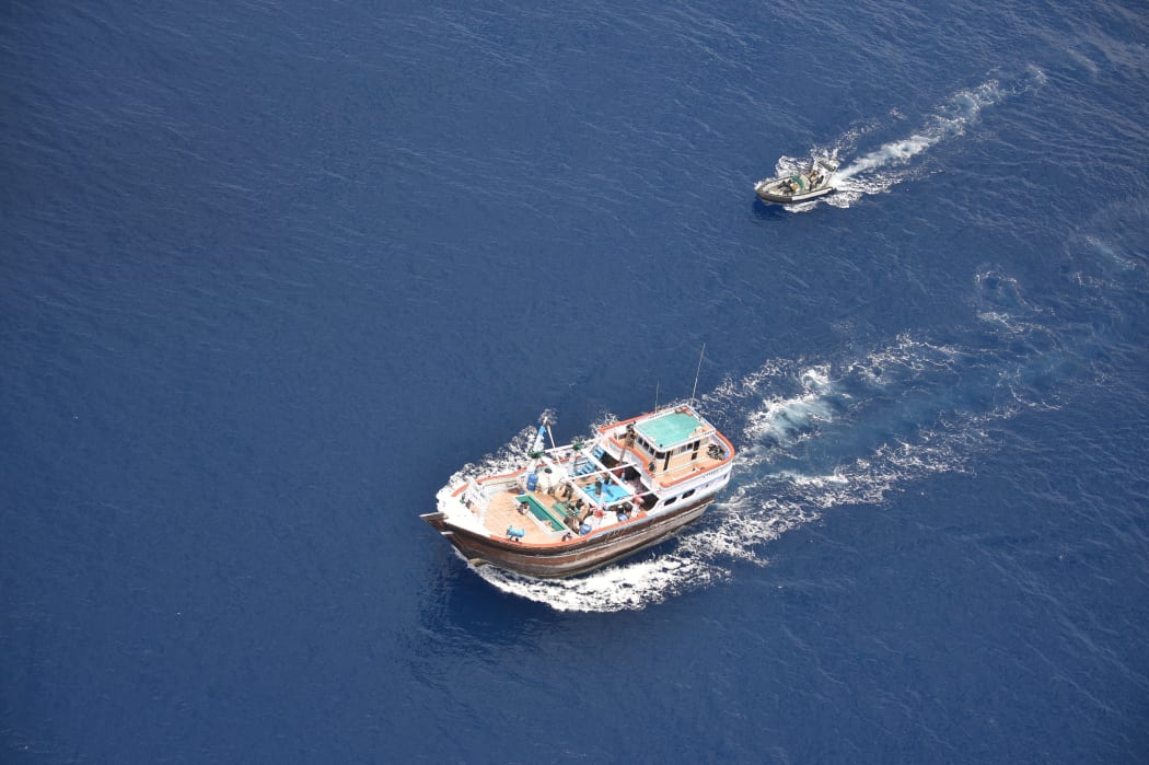 The New Zealand Defence Force has helped an international naval coalition seize about NZ $300 million of heroin from traffickers in the Western Indian Ocean.