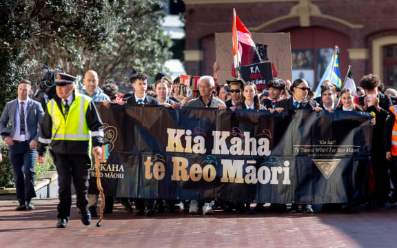 Thousands celebrate 50 years of Te Wiki o te reo Māori in Wellington.-1