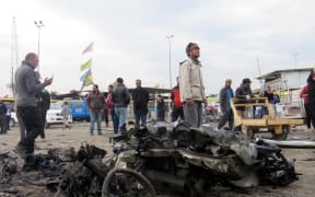 A car bomb in Baghdad killed 35 people and injured 61 others.