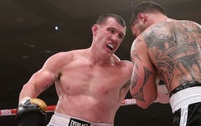 Paul Gallen boxing.