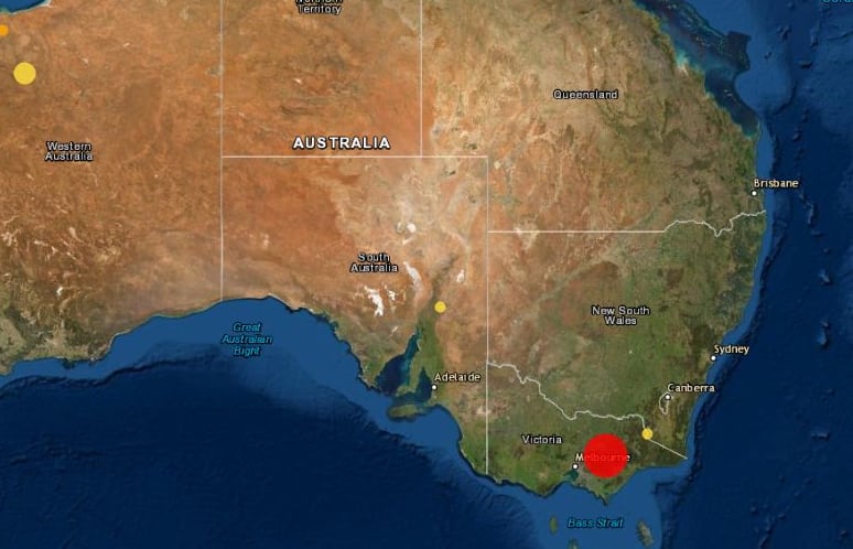 A magnitude 6 quake rattled Victoria on Wednesday.