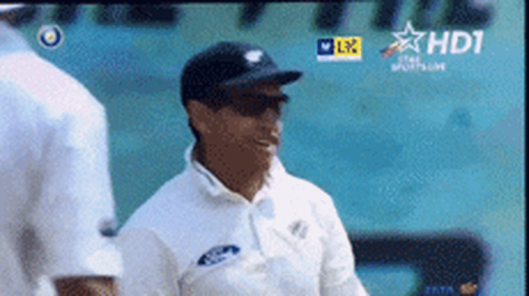 New Zealand cricketer Ross Taylor is upset.