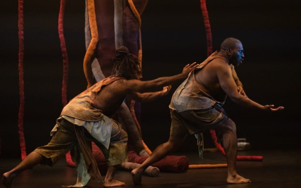 Marrugeku are in New Zealand performing their new work Burrbgaja Yalirra 2