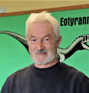 Fossil hunter Nick Chase, who found and donated many Isle of Wight dinosaur specimens.