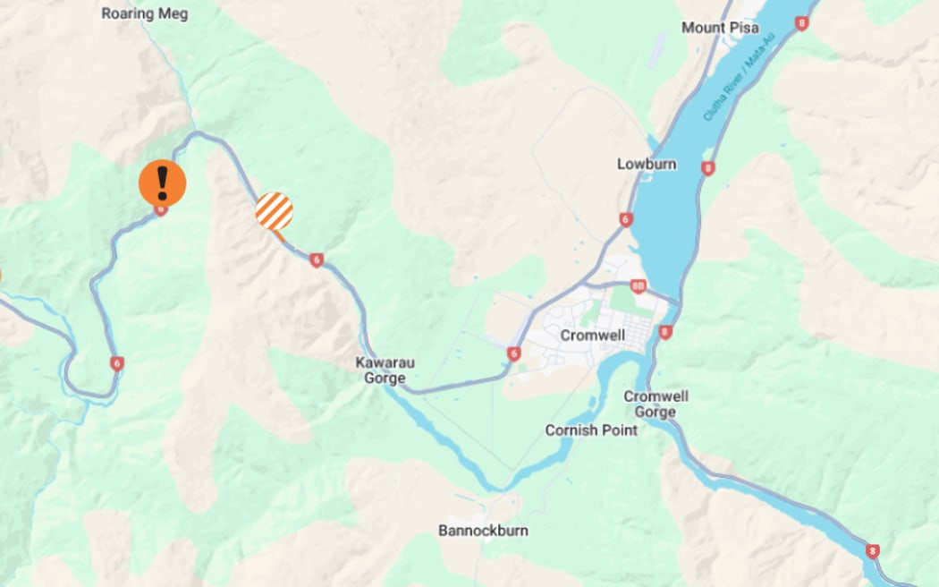 Map of the affected region.