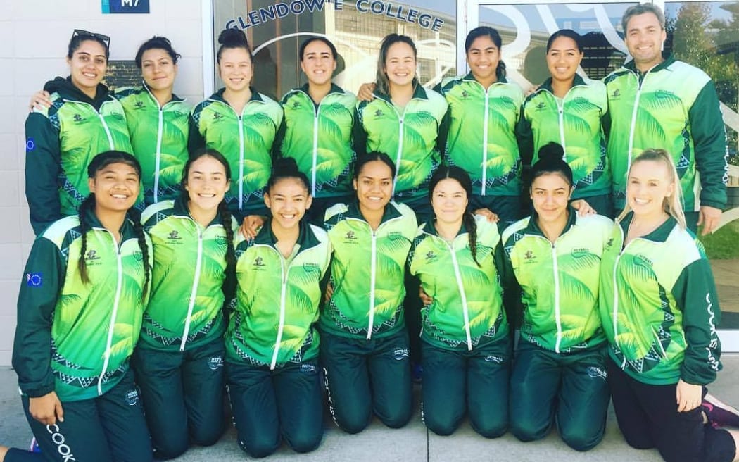 The Cook Islands U21 netball team at a recent training camp.