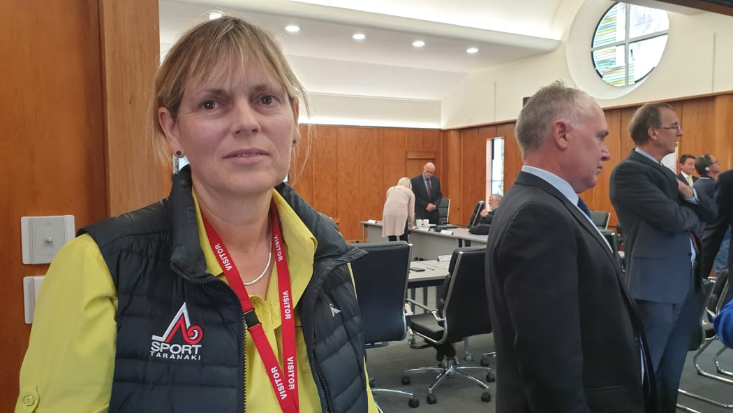 Sport Taranaki's Therese Campbell.