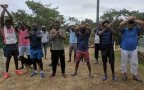 The 183rd day of protest on Manus, 1-2-18.