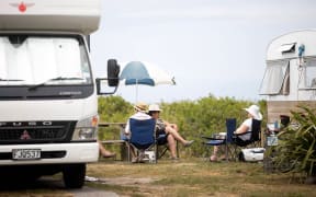 The Kaikōura campground has been popular with holidaymakers for generations.