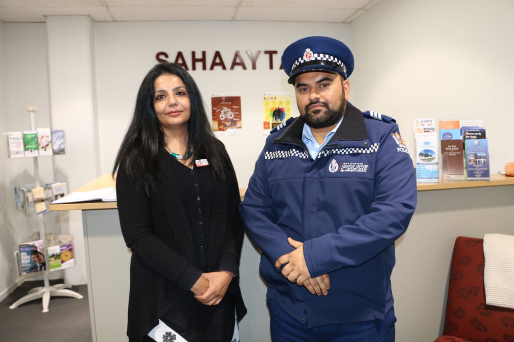 Sucharita Varma and Sergeant Gurpreet Arora