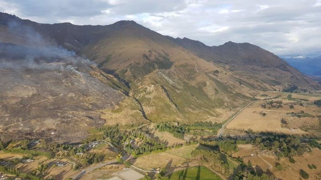 The scrub fire over Wanaka consumed about 200 hectares before it was contained yesterday.