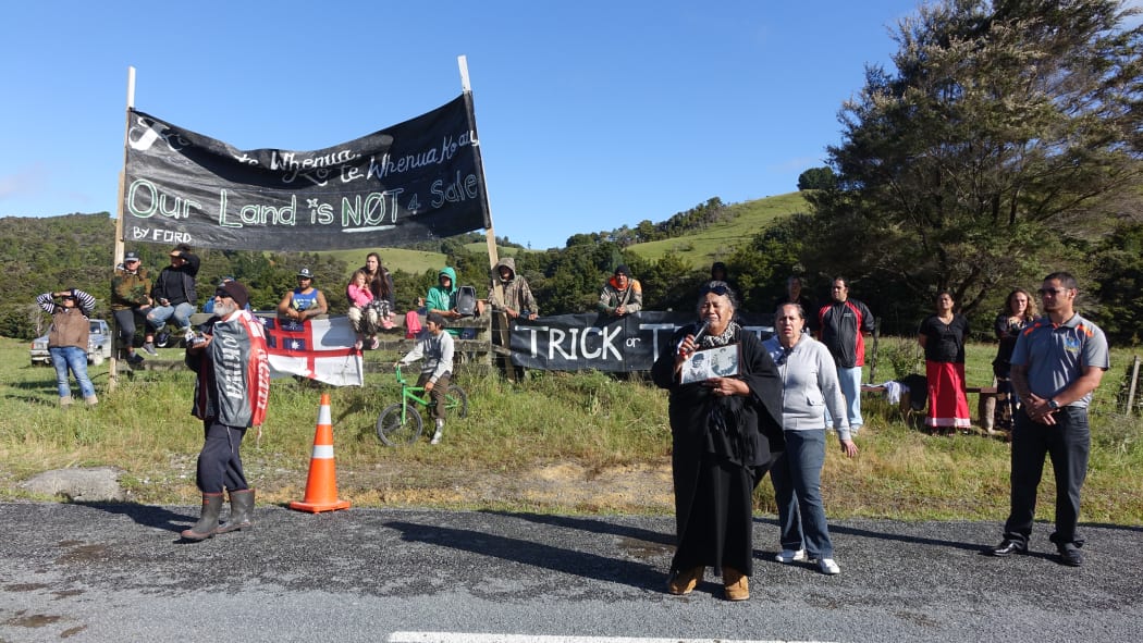Some iwi members did not agree with the settlement