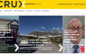 Crux.org.nz - the Queenstown homepage of the new non-profit local news website.