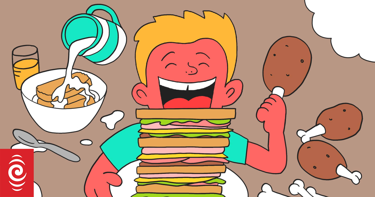 How much do teenage boys really need to eat?