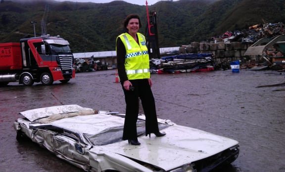 Police Minister Anne Tolley hoped to send a strong warning to boy racers.