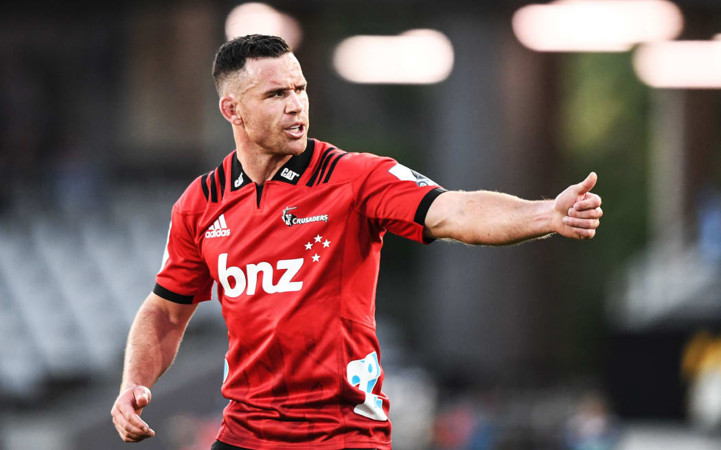 Crusaders midfielder Ryan Crotty.