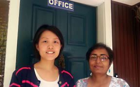 Picture of Sara Chin and Farida Sultana of Shakti