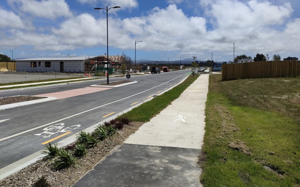 New houses are beginning to pop up in the Bellgrove sub-division in northeast Rangiora. [LDR single use only]