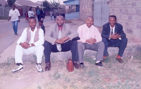 Francois and friends in Kenya