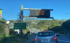 Restore Passenger Rail protest causing havoc on Wellington highway again on Friday, 8 September.