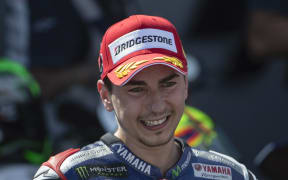 The Italian motorcyclist Jorge Lorenzo.