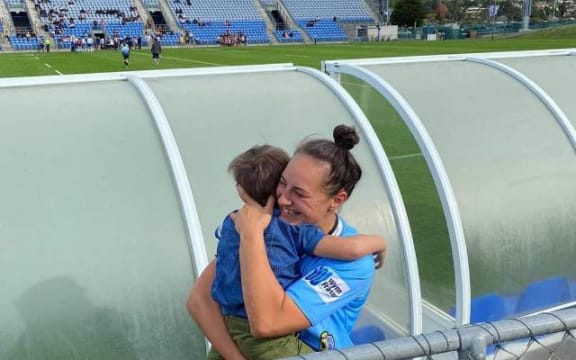 Stacey Tupe from Northland's women's Kauri Rugby team.