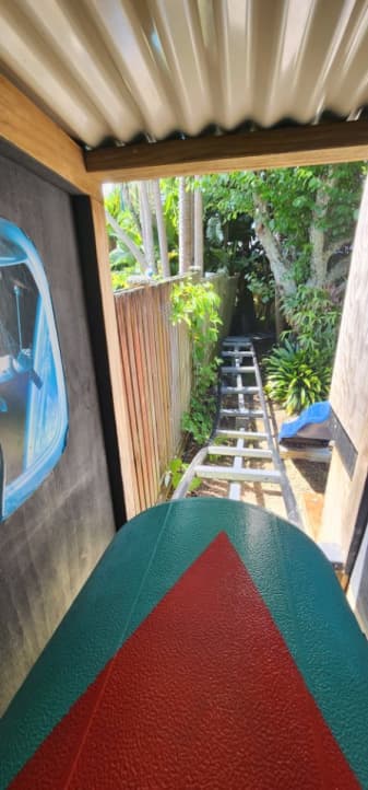 The view from the top.